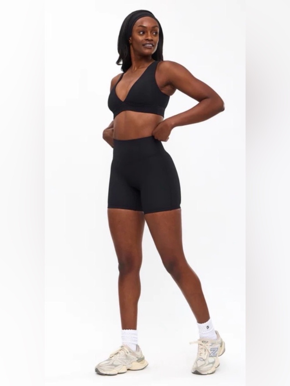 NWT BuffBunny Material Girl Ribbed Short